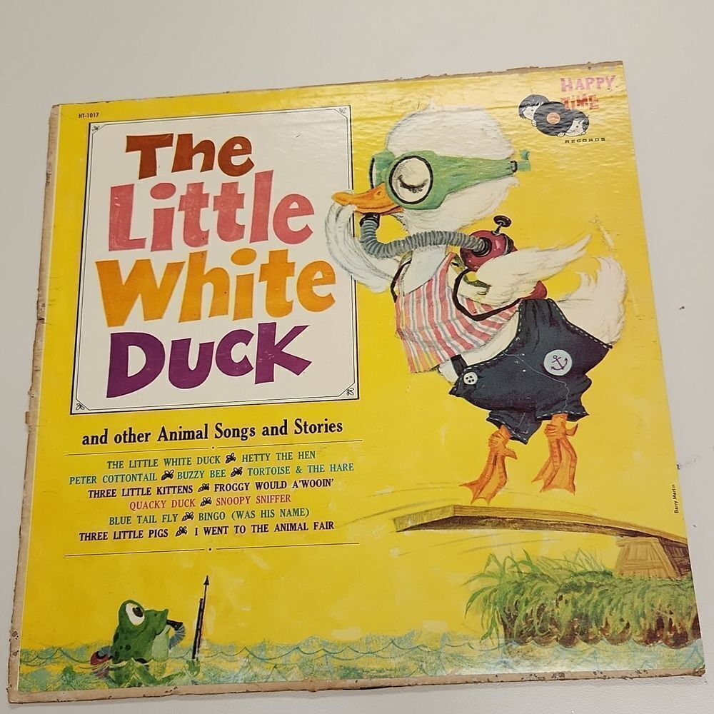 The Little Whit Duck and Other Birds & Animals Happy Time Records Vinyl Record